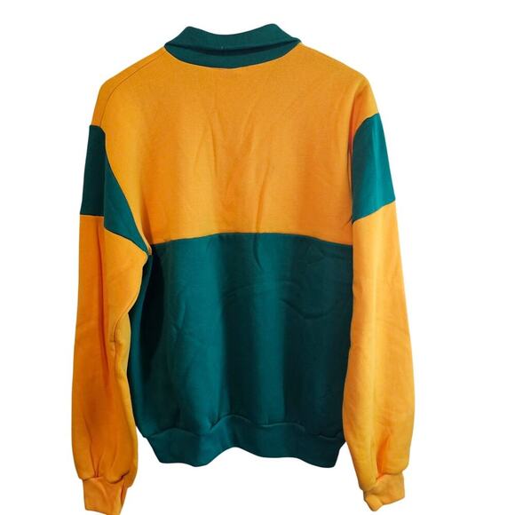 Vintage World Jamboree Mondial Australia Sweater Men XL Green Preppy Boy Scouts - Picture 2 of 8
